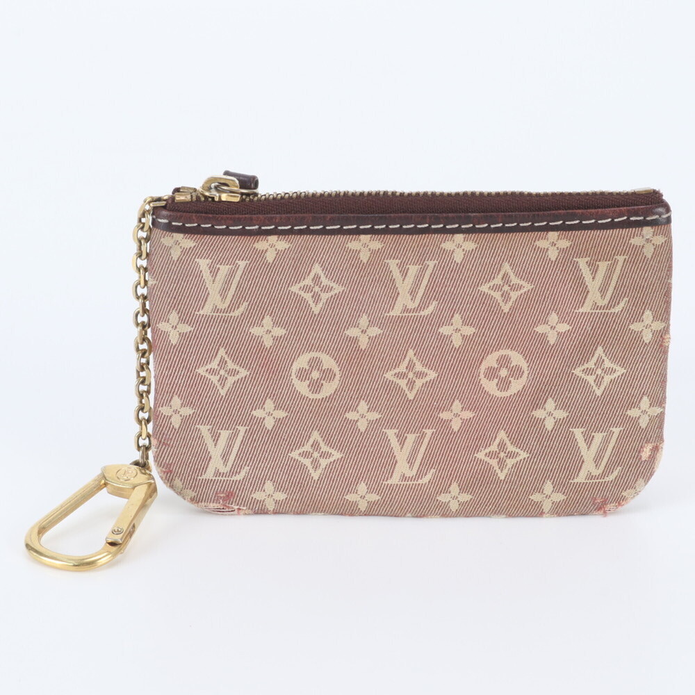 Louis Vuitton Monogram Idylle Pochette Cle M62996 Sepia Coin Purse Leather Wa...